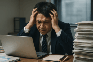 仕事のプレッシャーを感じる瞬間―それはあなたも私も同じかもしれません