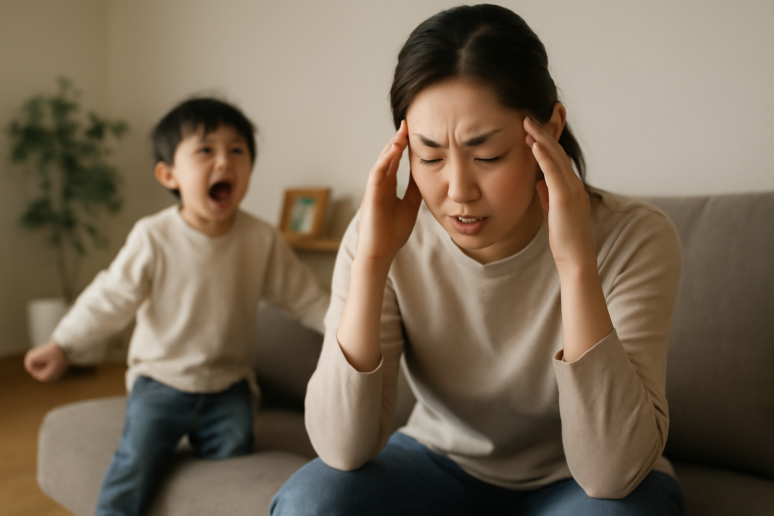 子育てのイライラと向き合う