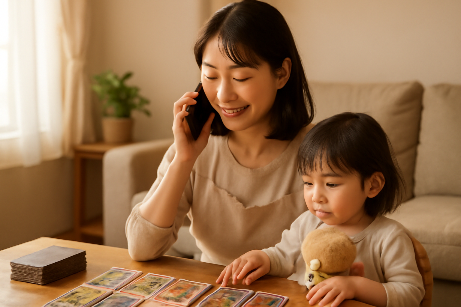 【実録】家事・育児に追われる主婦が電話占いで人生を変えた3つの時短術｜忙しい人のための初心者完全ガイド