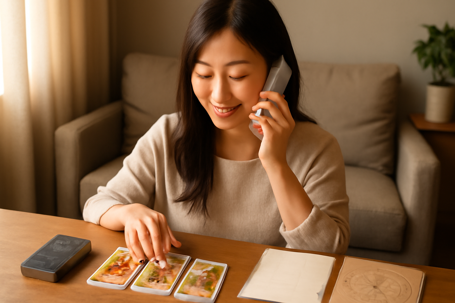 【占術別徹底解説】電話占いで当たると評判の占術選び完全ガイド！タロット・四柱推命・霊視の特徴と相性の良い悩み