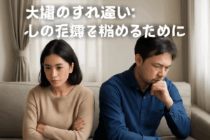 夫婦のすれ違い：心の距離を縮めるために