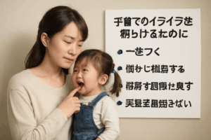 子育てのイライラを和らげるために